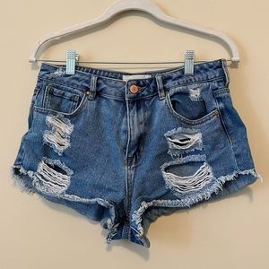 pacsun jean shorts